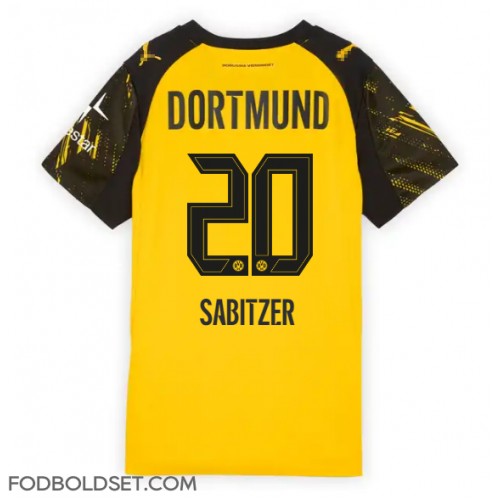 Borussia Dortmund Marcel Sabitzer #20 Hjemmebanetrøje Dame 2025-26 Kortærmet